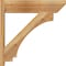 Ekena Millwork Imperial Slat Rough Sawn Outlooker, Western Red Cedar, 8"W x 32"D x 32"H OUT08X32X32IMP06RWR - alternate 2